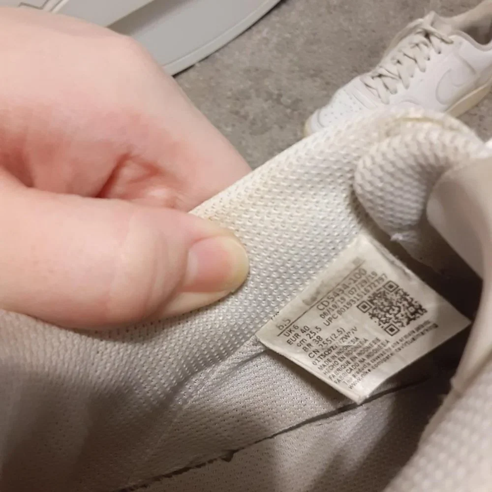 Women's Size 8 Nike Court Vision White Low - Picture 14 of 16